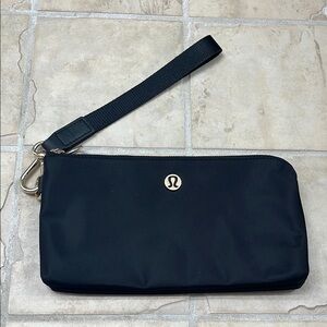 Lululemon Black Wristlet